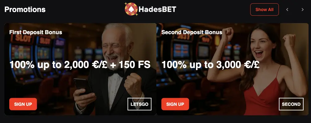 hadesbet sign up bonus