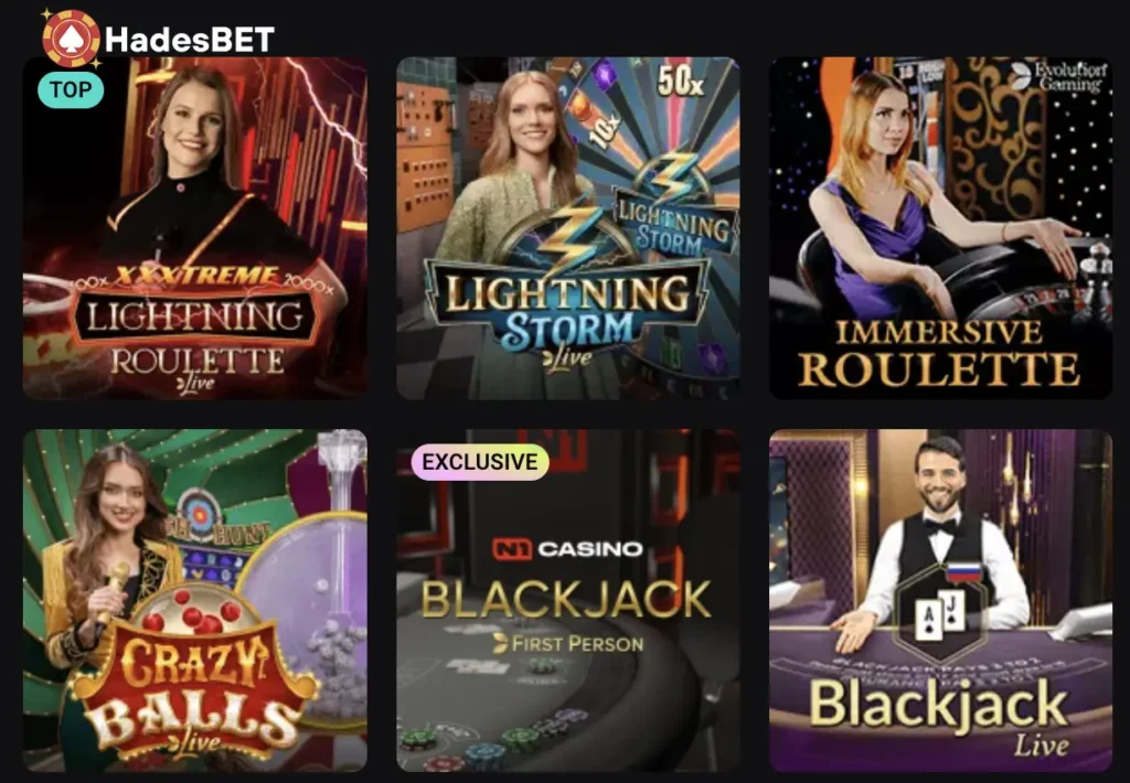 hadesbet casino live